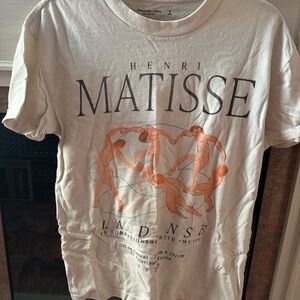 Abercrombie & Fitch Soft Cream Tee Henri Matisse
